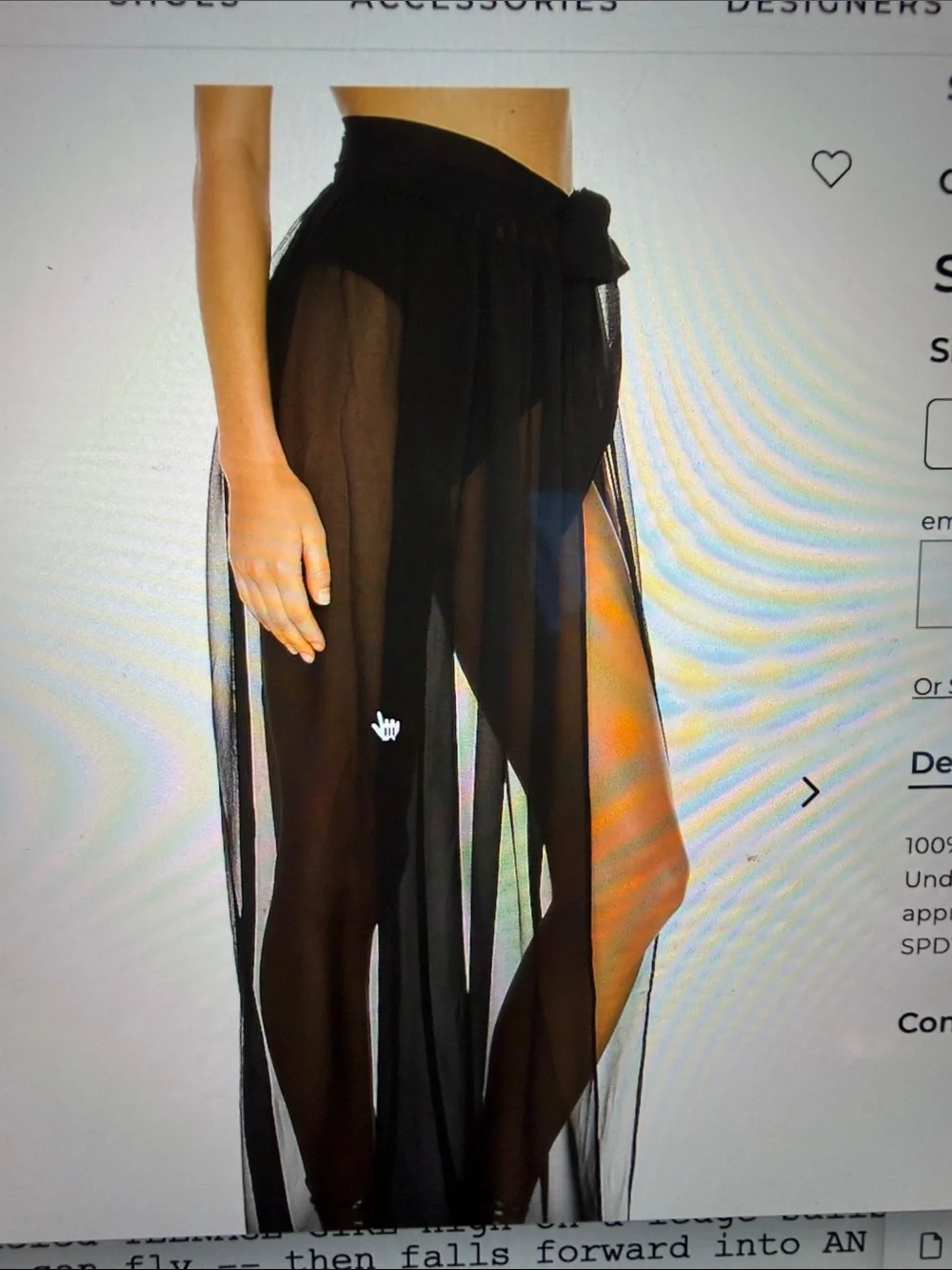 superdown lightweight sheer